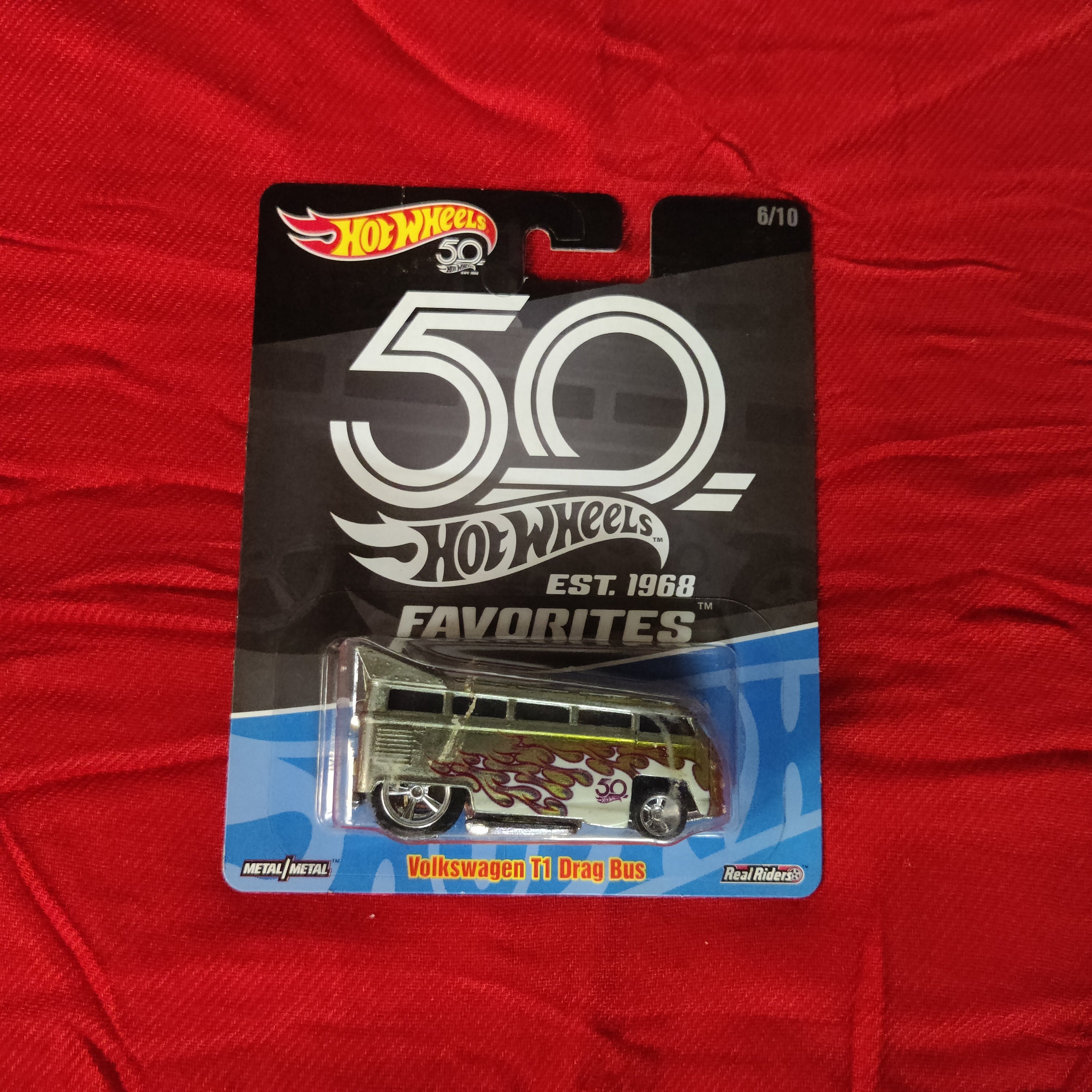 Hot Wheels 50th Anniversary Favorites Complete Set of 10 - Sealed