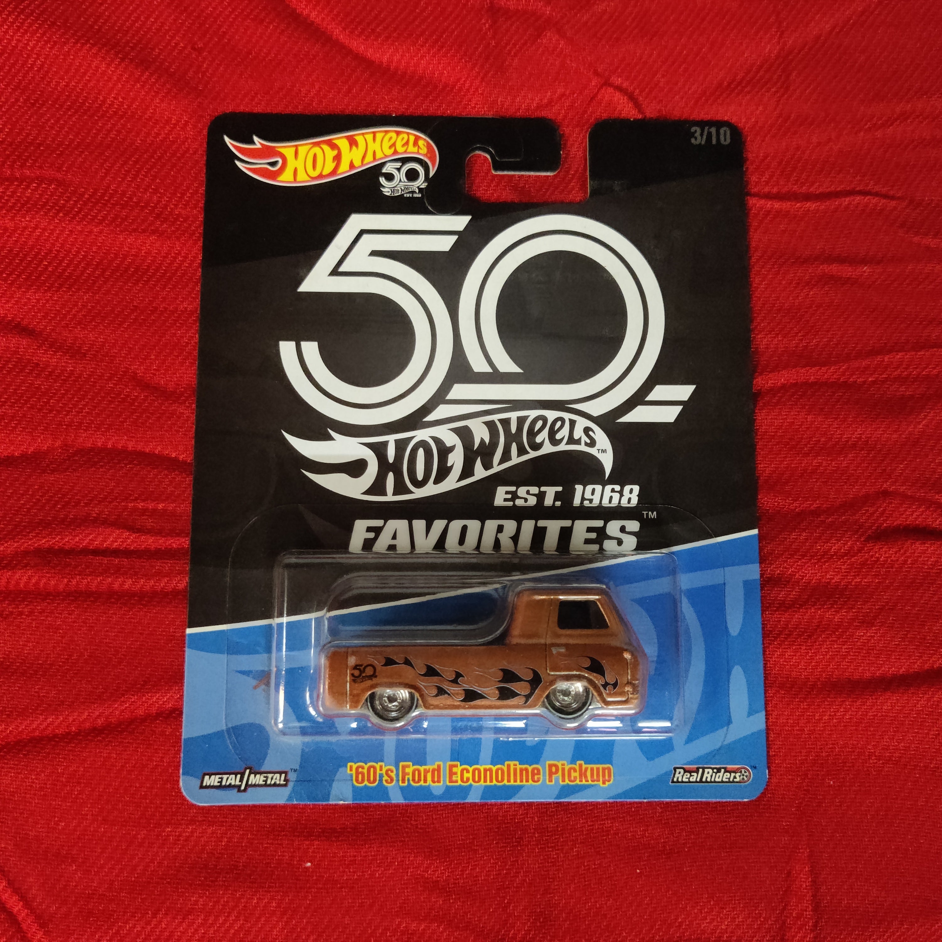 Hot Wheels 50th Anniversary Favorites Complete Set of 10 - Sealed