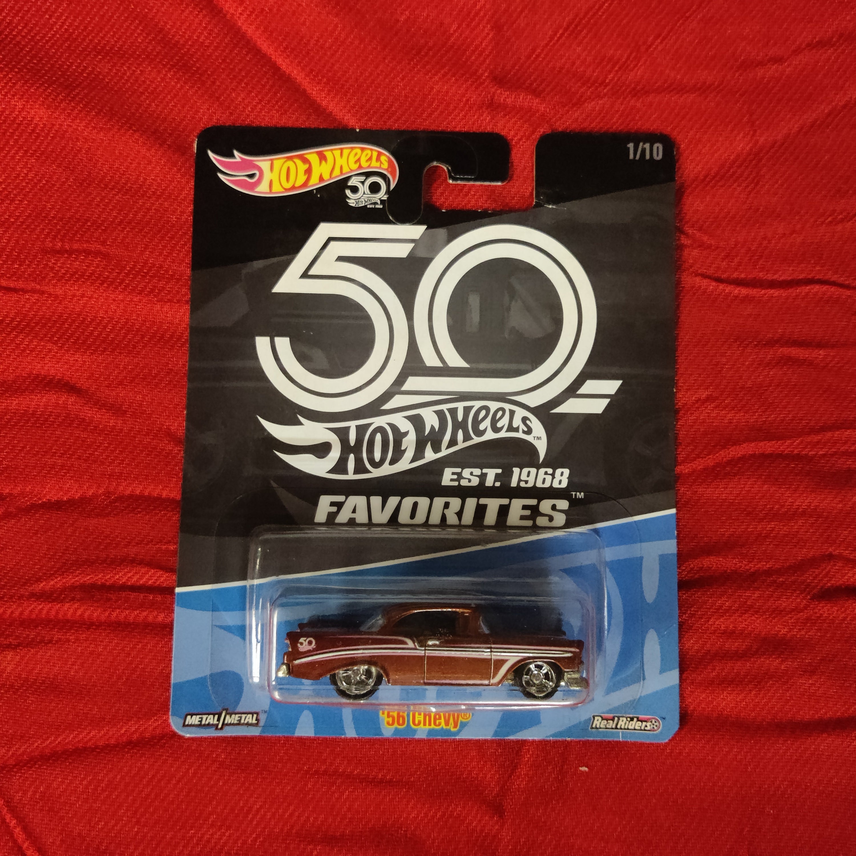 Hot Wheels 50th Anniversary Favorites Complete Set of 10 - Sealed