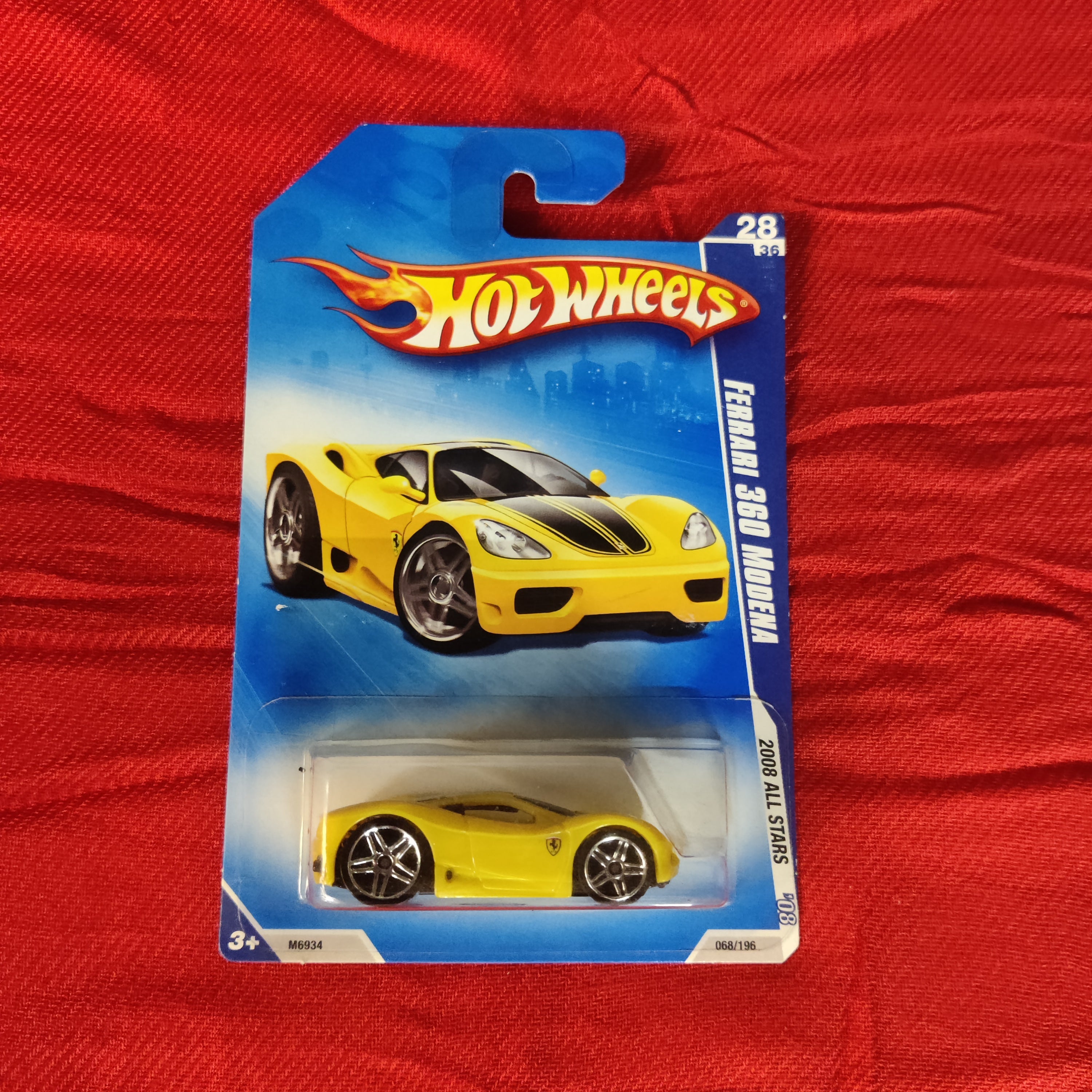 Hot Wheels Ferrari 360 Modena - 2008 All Stars #28 (Sealed)