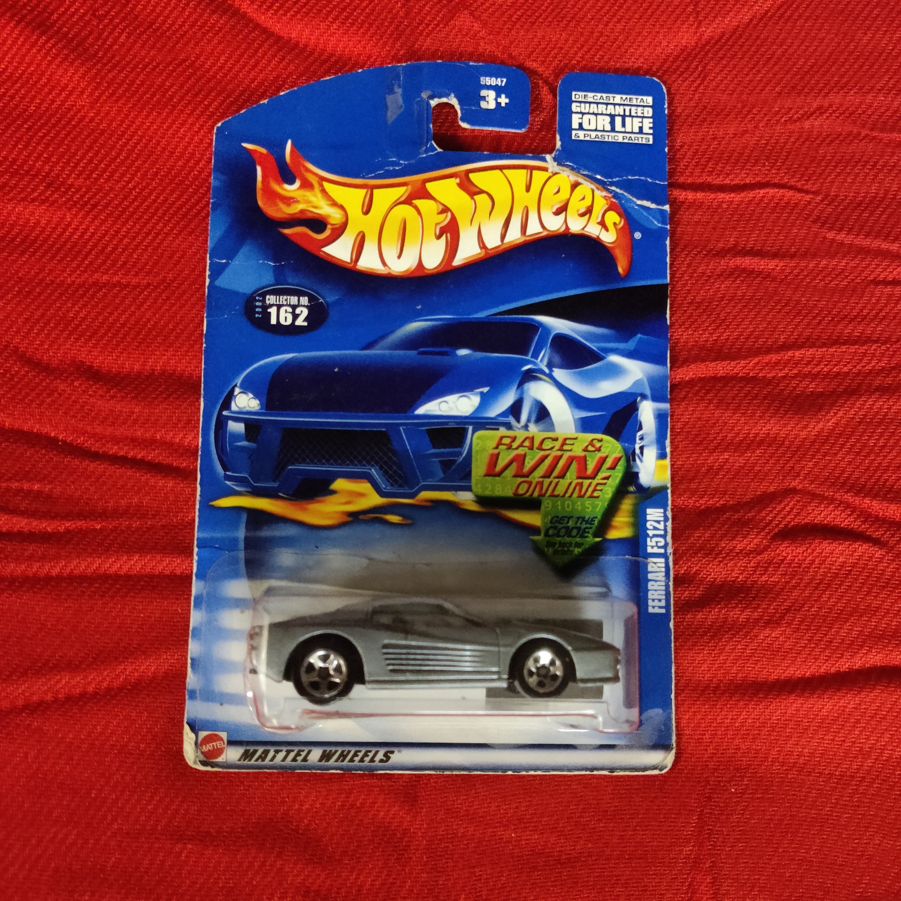 Hot Wheels Ferrari F512M - Collector No. 162 (Sealed)